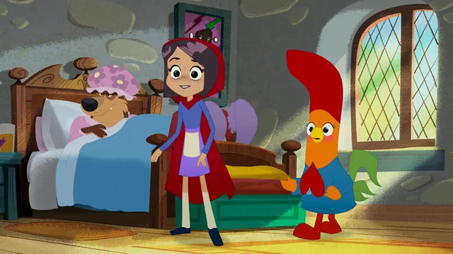 Pollitos disco / Caperucita y la gallinita roja