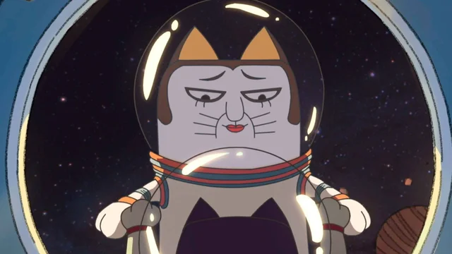 Un Gato del Espacio Exterior