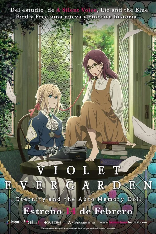 Violet Evergarden: La eternidad y la muñeca de recuerdos automáticos