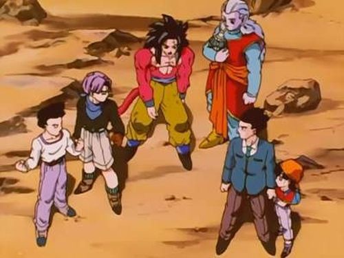 Con el poder de todos revive el Súper Saiyan 4