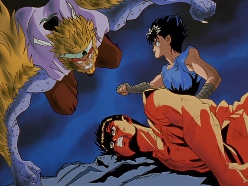 Hiei va de combate. ¡Dispara las olas del dragón negro!