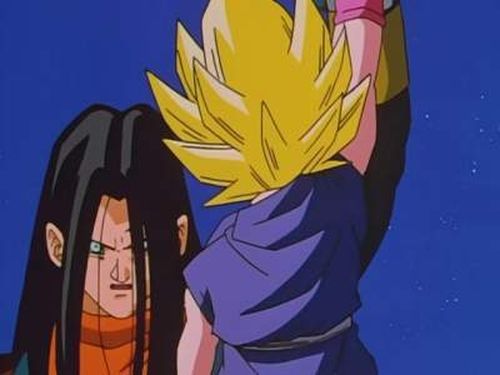 ¡Impacto! Super Saiyan 4 contra Super C-17